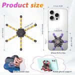 Entertaining Fidget Spinner Toys Transformable Chain Robot Finger Toy Kids Adults Stress Relief Sensory Fingertip Gyros