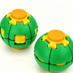 Long Lasting Fingertip Rotating Ball 3D Printing Stress Relieving Pressing Gyroscope Puzzle Portable Fun Toy