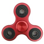 Easy To Use 70mm Triangle Finger Aluminum Alloy Metal Spinner No Box R188 Bearing Turn 3-4 Minutes Child Toys Decompression Toy