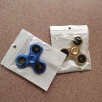 Easy To Use 70mm Triangle Finger Aluminum Alloy Metal Spinner No Box R188 Bearing Turn 3-4 Minutes Child Toys Decompression Toy