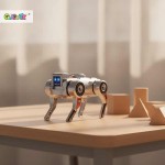 Silent 360° Rotating Robot Dog Fidget Gyro Creative Deformed Deformation Design Transforming Toy Antistress Sensory