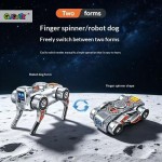 Silent 360° Rotating Robot Dog Fidget Gyro Creative Deformed Deformation Design Transforming Toy Antistress Sensory