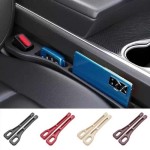 Car Seat Gap Filler Seat Crevice Storage Box Bag Between Seats Console Organizer Decoration Interior Auto Accessories Tools