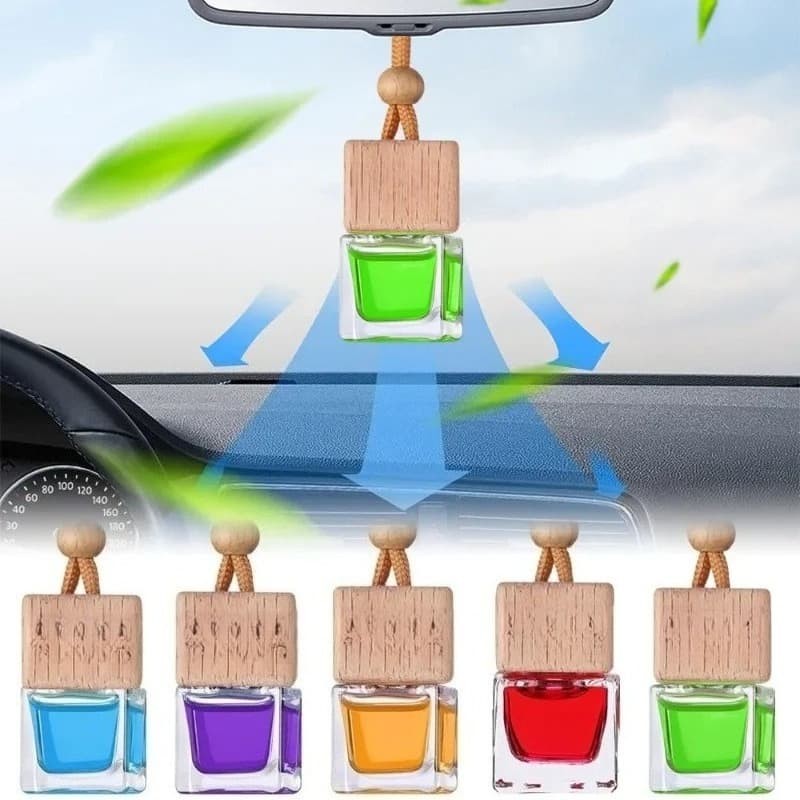 Car Air Outlet Hanging Perfume Pendant Fragrance Air Freshener Cologne/ Lavender Perfume Diffuser Aromatherapy Decor Accessorie