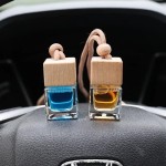 Car Air Outlet Hanging Perfume Pendant Fragrance Air Freshener Cologne/ Lavender Perfume Diffuser Aromatherapy Decor Accessorie
