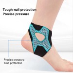 S/M/L Thin Ankle Support Strap Adjustable Heel Lock Breathable Sports Guard for Sprain Prevention Joint Stability
