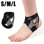 S/M/L Thin Ankle Support Strap Adjustable Heel Lock Breathable Sports Guard for Sprain Prevention Joint Stability