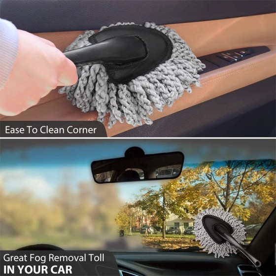 Car Cleaning Tools Car Dust Mop Microfiber Washing Brush Dusting Tool Duster Home Clean Dust Removal Car Wash Brush