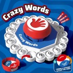 Entertaining Crazy Words English Board Game Fast Paced Family Fun Quick Thinking Letter Pressing Puzzle Adults Kids