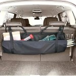 High Capacity Car Trunk Organizer Oxford Fabric Multi‑use Adjustable Universal Car Backseat Storage Bag Net Seat Back Organizer