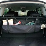 High Capacity Car Trunk Organizer Oxford Fabric Multi‑use Adjustable Universal Car Backseat Storage Bag Net Seat Back Organizer
