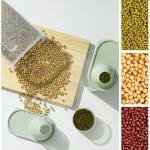 Large Plastic Sealed Kitchen Grain Storage Tank Clear Waterproof Dry Food Coarse Cereal Container Dry Goods Storage Box