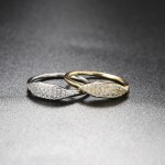 Minimalist Dainty Stacking Rings for Women, Trendy Gold‑Tone Cubic Zirconia Crystal Finger Accessories, Wholesale Fashion Jewelry