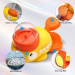 High Quality Dog cat pet feeder little yellow duck interactive puzzle feeding machine puppy missing food toy anti-slip bottom