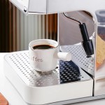 Ceramic Espresso Measuring Cup With Scale V‑Shaped Mouth Coffee Extraction Small Milk Pitcher