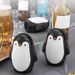 Creative Penguin‑Shaped Magnetic Bottle Opener Stainless Steel Wine Beer Corkscrew Bar Kitchen Tool