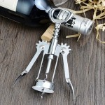 Multifunctional Stainless Steel Wine Corkscrew Red Wine & Beer Bottle Opener Household Kitchen Bar Supplies