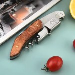 Professional Waiters Corkscrew Wine Opener Set Stainless Steel With Vacuum Stopper And Wine Pourer Kitchen Accessory