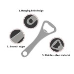 Thickened Stainless Steel Heavy‑Duty Manual Bottle Opener Ergonomic Portable Beer Can Cap Remover For Home Bar