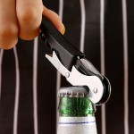 Professional Waiter Wine Key Corkscrew Manual Wine Bottle Opener With Foil Cutter For Servers Bartenders