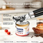 Heavy‑Duty Multifunction Manual Stainless Steel Can & Bottle Opener Tool For Kitchen Canned Food