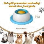 Interactive Dog cat licking bowl pet toy slow food non-slip educational makes dogs cats love
