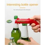 Portable Cap Gun Beer Bottle Opener Cap Launcher Beverage Opening Gun Kitchen Party Bar Accessory Tool