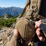 Tactical Mini Round MOLLE EDC Pouch Zipper Utility Bag With Carabiner Clip For Earbuds Keys Coins Outdoor Use