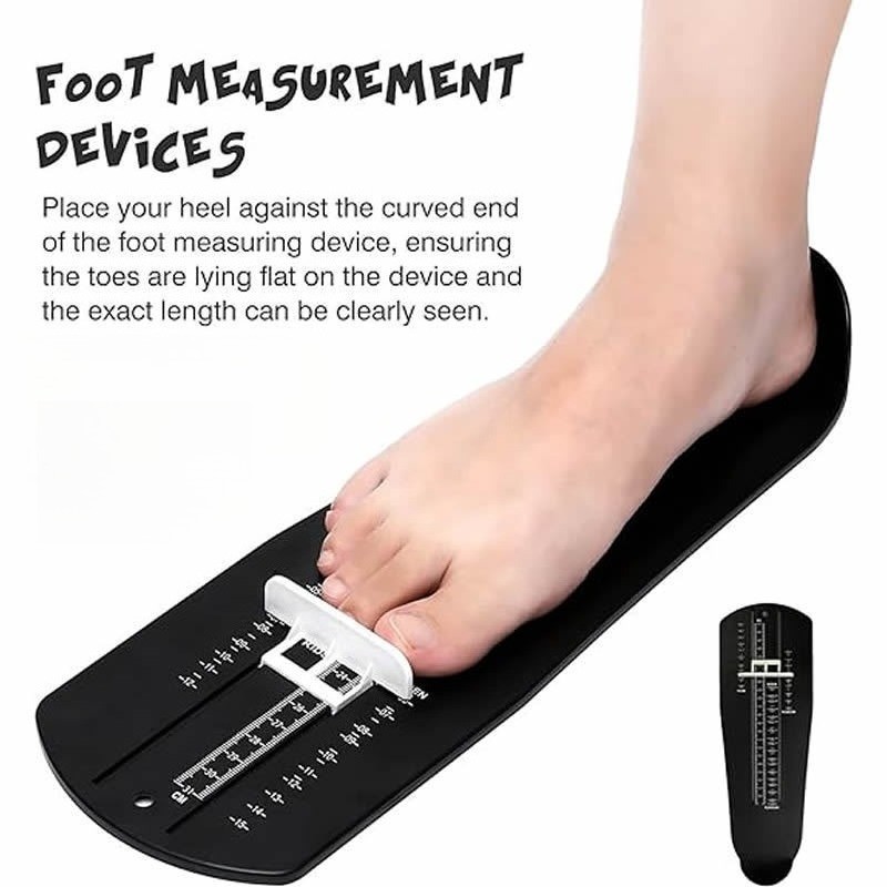 Family Foot Measuring Device US Standard Shoe Size Measure Ruler Sizer For Infants Kids Men Women Adults