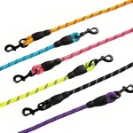 Soft Reflective Dog Leash Comfortable Padded Handle Double Heavy Duty Traction Rope Strong Dogs Enhance Safety Contr