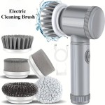 Ergonomic Handle Multi-functional Electric Cleaning Brush Kitchen Bathroom Wireless Handheld Power Scrubber Dishes Pots Pans