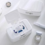 Lightweight YAMADAJapanese push-button storage box wet wipesinsDesktop car tissue planner dental floss