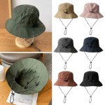 Foldable Fisherman Hat with Sun Protection, Unisex Waterproof Bucket Hat for Camping Hiking Outdoor Activities, Lightweight UV Protection Cap