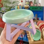Adjustable Spine Protection Pet Bowl High Feet Neck Cat Stand Food Supplies