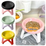 Adjustable Spine Protection Pet Bowl High Feet Neck Cat Stand Food Supplies