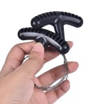 Manual Wire Saw with T-Handle, Portable Pocket Chainsaw for Camping, Survival Gear Hand Saw for Wood Cutting, Outdoor Hiking Emergency Tool