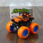 Safe Monster Truck Toys Kids Friction Powered Push Go Vehicles Christmas Birthday Party Gift Boys Girls
