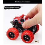Safe Monster Truck Toys Kids Friction Powered Push Go Vehicles Christmas Birthday Party Gift Boys Girls
