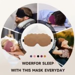 Dermatologist Tested Travel 3D Sleeping Mask Eyepatch Blindfold Light Eye Slaapmasker Night Aid Sleep Patch