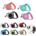 Breathable 3m 5m Dog Leash Strong Nylon Puppy Lead Small Medium Large Dogs Cats Automatic Retractable Durable Yorkshire Pet Supplies
