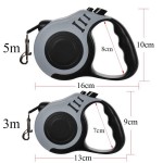 Breathable 3m 5m Dog Leash Strong Nylon Puppy Lead Small Medium Large Dogs Cats Automatic Retractable Durable Yorkshire Pet Supplies