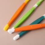 Anti-slip 3-Sided Pet Toothbrush Dog Plastic Removing Tartar Cleaning Mouth Care Cat Accessories