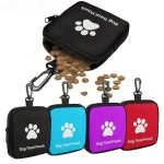 Bite-resistant Portable Dog Treat Bag Outdoor Training Food Pocket Multifunctional Reward Bags Pet Supplies