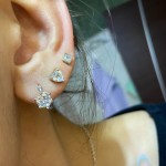 Stud Earrings for Women, Classic Six Claw Clear AAA+ Zircon, Rose Gold Silver, Elegant Fashion Jewelry Gift