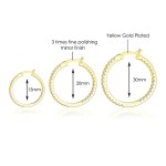 Hoop Earrings for Women, Micro-inlaid Zircon Small & Big Pierced Cartilage Ear Hoops, Punk Jewelry E398