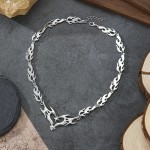 Cross Flame Heart Choker, Punk Jewelry Gothic Accessories, Y2k Thorns Barbed Wire, Flame Heart Charm for Women Men