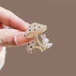 Lovely Mushroom Rabbit Brooch, Fashion Mushroom Rabbit Brooches Pins, Jewelry Accessories Party Gifts for Men Women