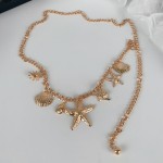 European and American Starfish Shell Waist Chain, Female Bohemian Personality Design Belt, Niche Design Versatile Belt