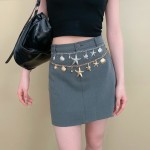 European and American Starfish Shell Waist Chain, Female Bohemian Personality Design Belt, Niche Design Versatile Belt