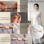 Waist Cinch Clips Vintage Sweater Clip Dress Cinch Shawl Cardigan Sweater Shirt Pant Tightener Clip for Women Clothing